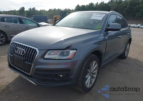 2017 Audi Q5 2.0T Premium from USA, damaged, VIN WA1L2AFPXHA083664